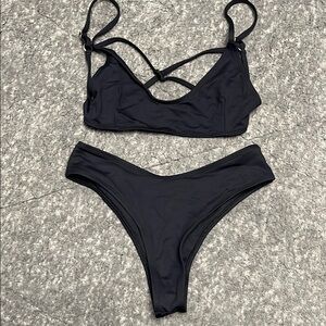 Black Women's Bikini Set